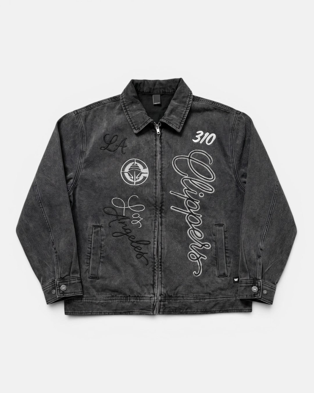 LA Clippers Denim Jacket - Apparel - S - 20-000445-S