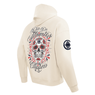 LA Clippers Día De Muertos Skull Hoodie - Apparel - White - 20-000210-S