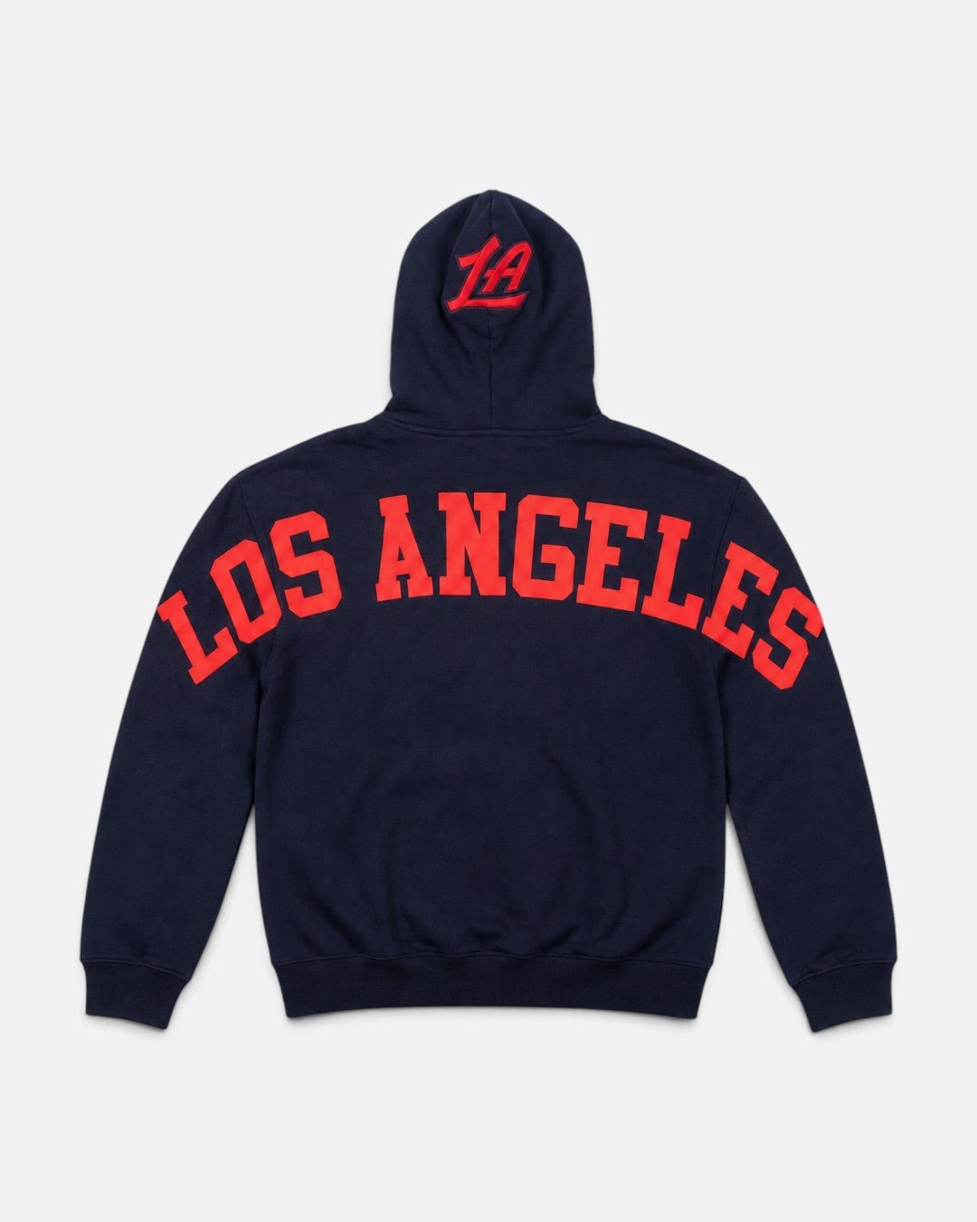 LA Clippers Drop Shoulder Navy Hoodie - Hoodies - S - 20-000614-S