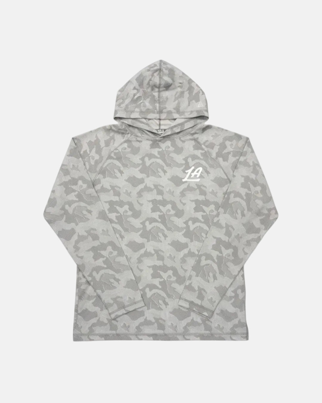 LA Clippers Grey Camo Lightweight Hoodie - Apparel - Grey - 20-000257-S