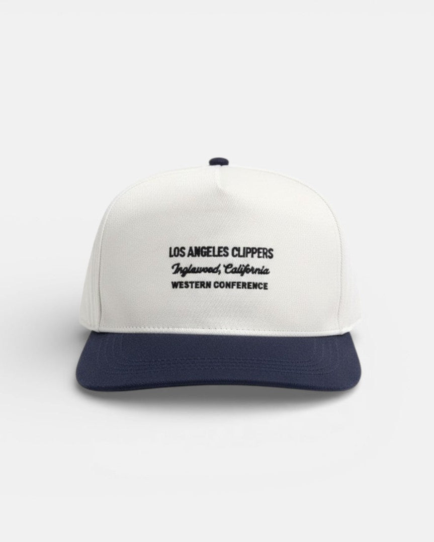 LA Clippers Inglewood Western Conference Snapback Hat - Headwear - White - 60-000262