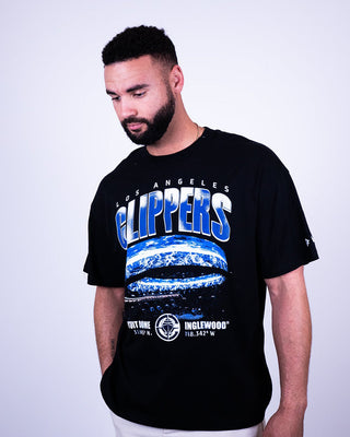 LA Clippers Intuit Dome Graphic Tee - Apparel - Black - 20-000457-S