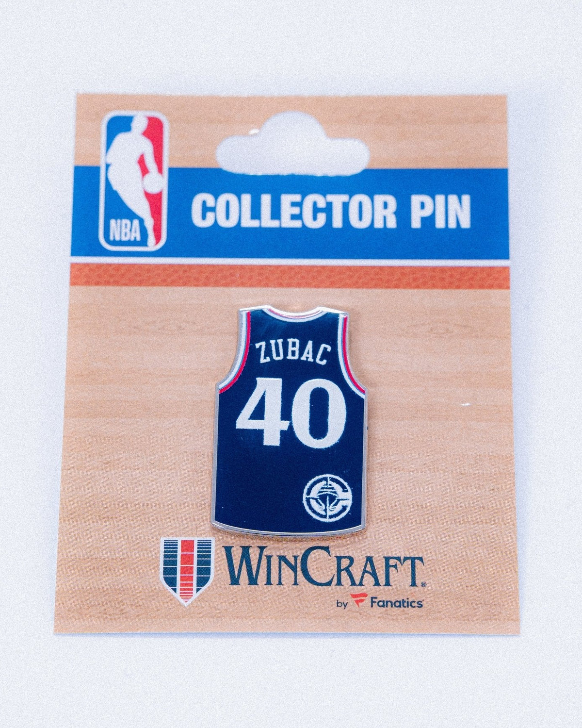 LA Clippers Ivica Zubac 40 Jersey Collector Pin - Accessories - 72-000142