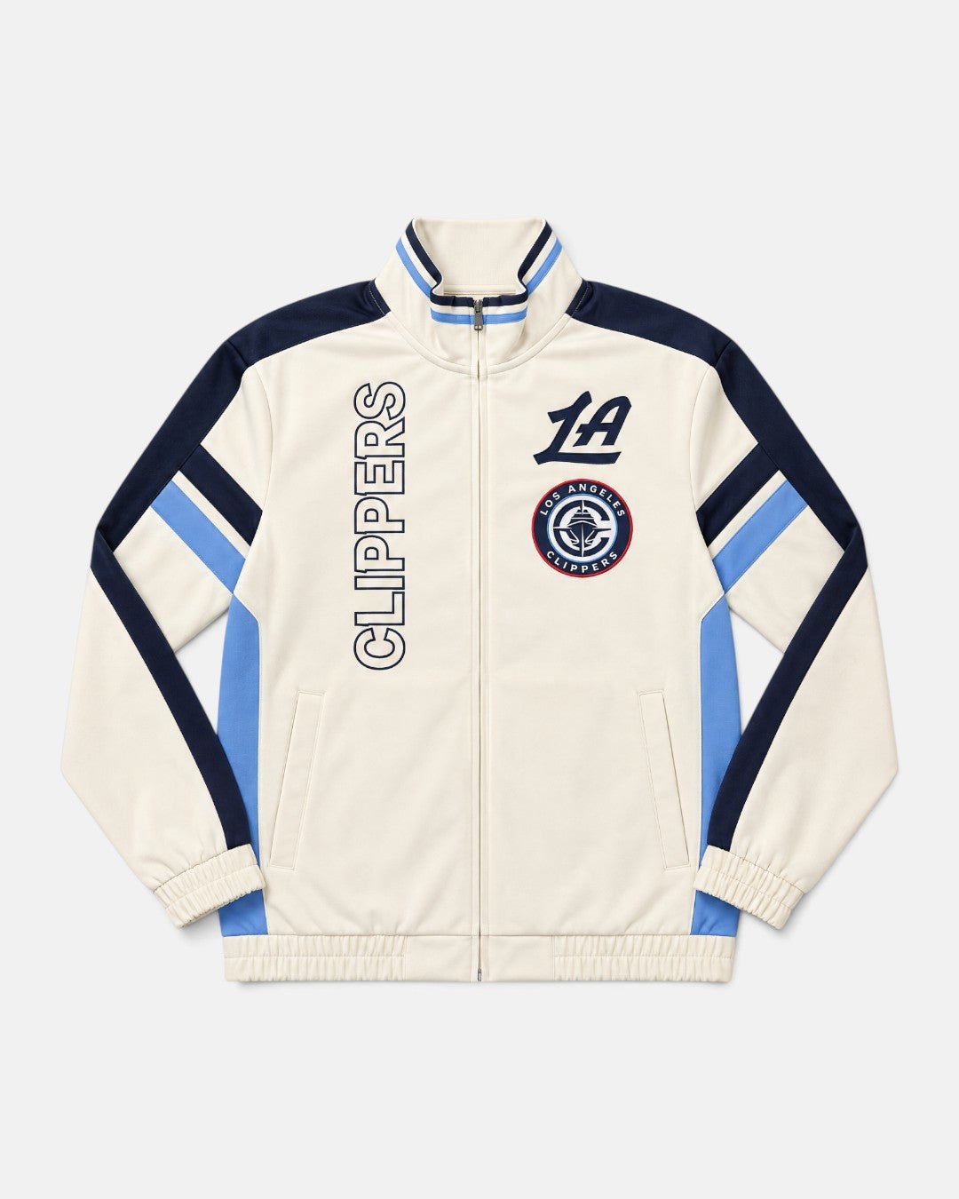 LA Clippers Lay Up Track Jacket - Apparel - White - 20-000522-S