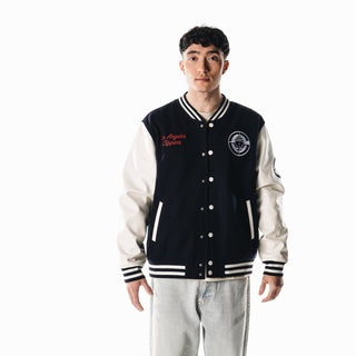 LA Clippers Leather Varsity Jacket - LA CLIPPERS TEAM STOREThe Wild Collective20 - 000157 - S