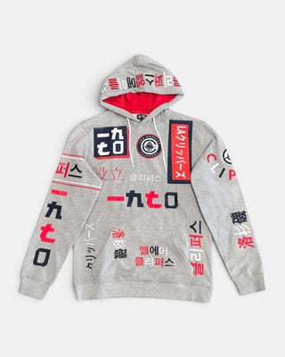LA Clippers Lunar New Year Multi Language Hoodie - Apparel - Heather Gray - 20-000089-S