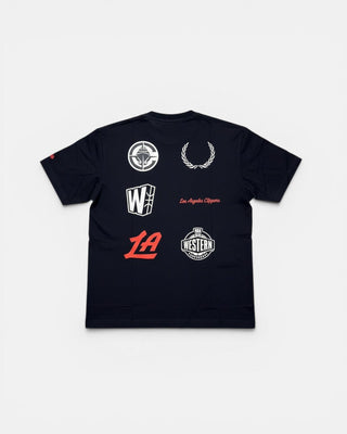 LA Clippers Multi - Logo Graphic T-Shirt - Apparel - Navy - 20-000261-S