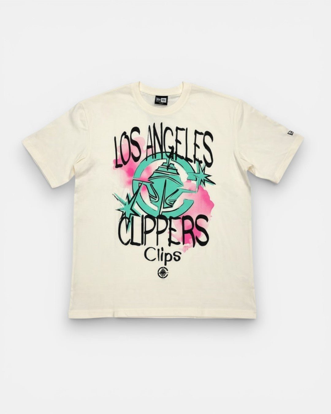 LA Clippers Neon Splash Graphic T-Shirt - T-Shirts - S - 20-000264-S