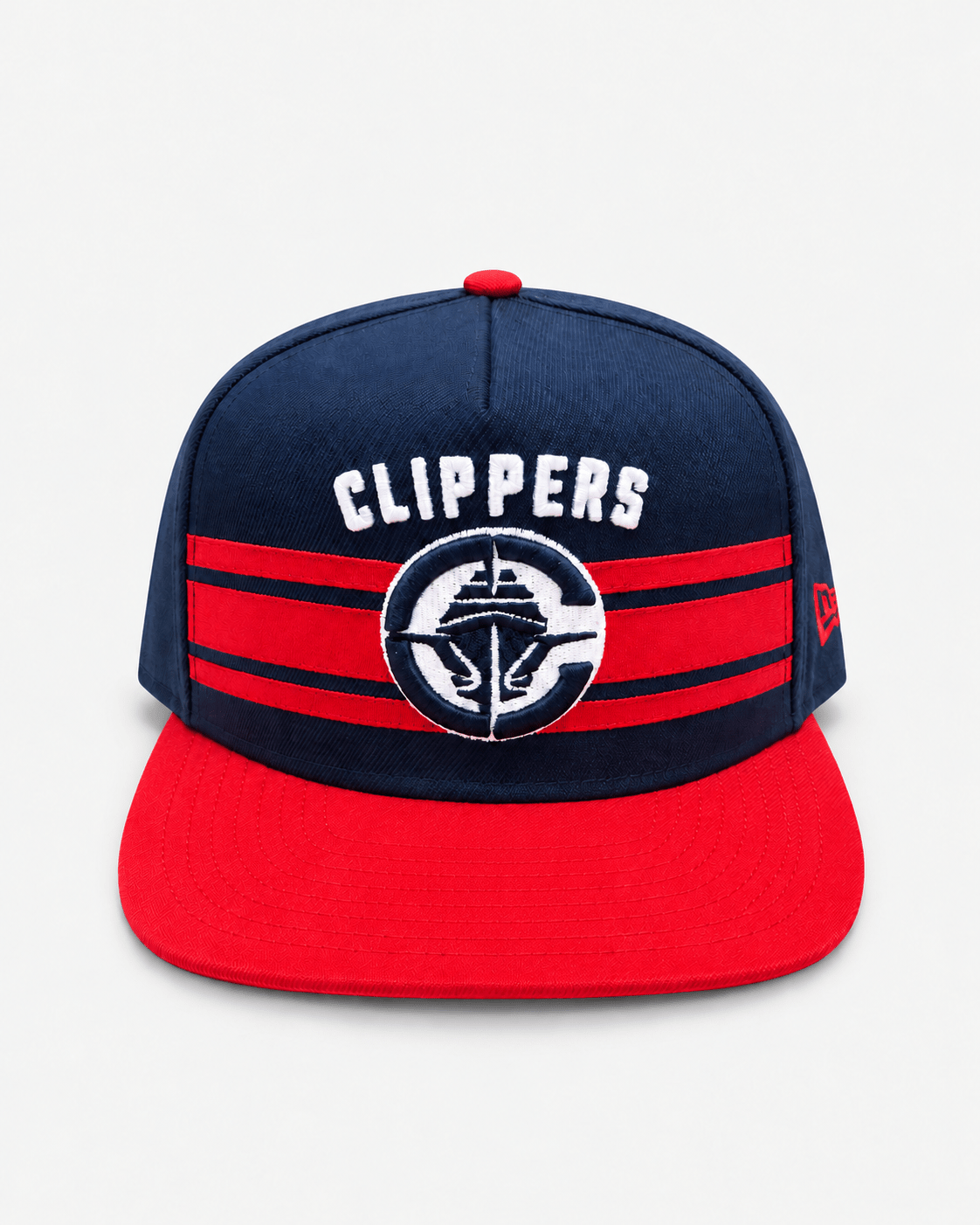 LA Clippers New Era NBA Tip-Off Edition 9FIFTY A-Frame Snapback Hat - Headwear - Navy - 60-000337