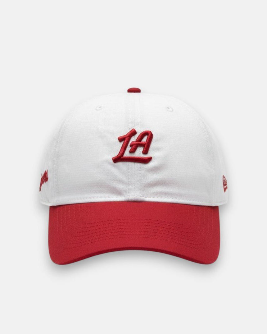 LA Clippers Nylon Velcro Strapback Hat - Headwear - White - 60-000266