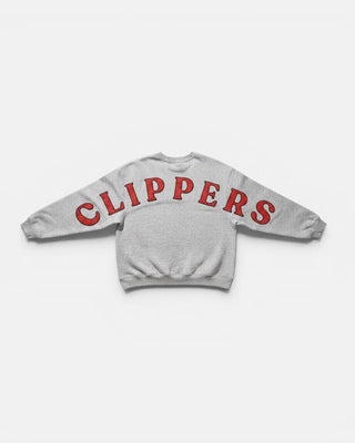 LA Clippers Oversized Crewneck Sweatshirt - Sweatshirts - XS - 30-000127-XS