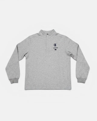 LA Clippers Quarter-Zip Pullover - Apparel - Grey - 20-000260-S