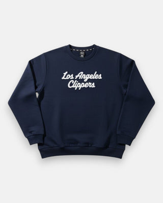 LA Clippers Script Club Level Sweatshirt - Apparel - Navy - 20-000379-S