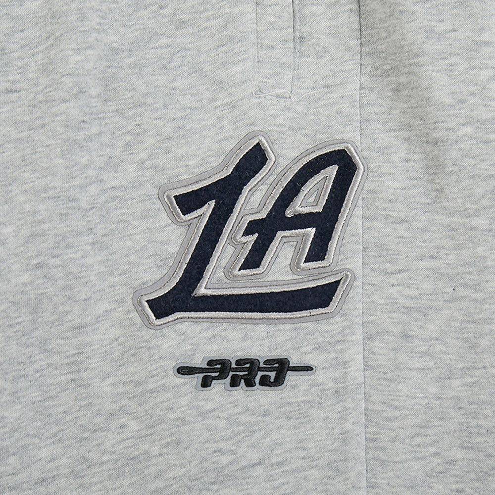 LA Clippers Script Fleece Joggers - Apparel - Gray - 40-000060-S