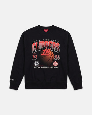 LA Clippers Street Graphic Crew Sweatshirt - Apparel - Black - 30-000186-XS