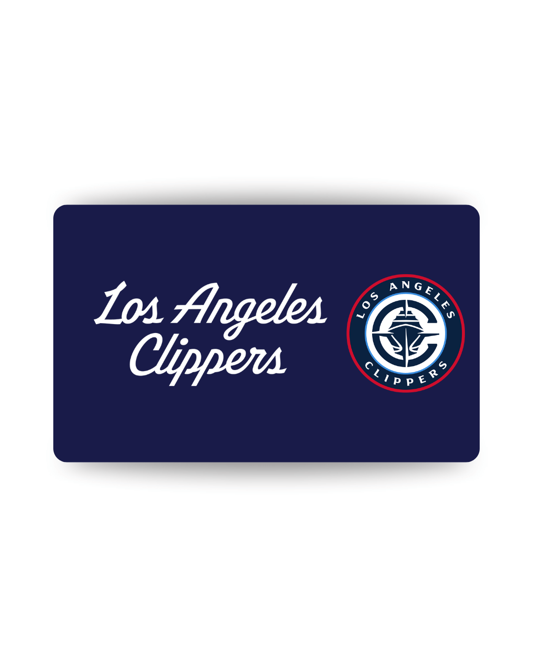 LA Clippers Team Store Gift Card - $25.00 - 