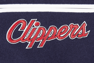 LA Clippers Varsity Jacket - Navy/White - 20 - 000056 - S