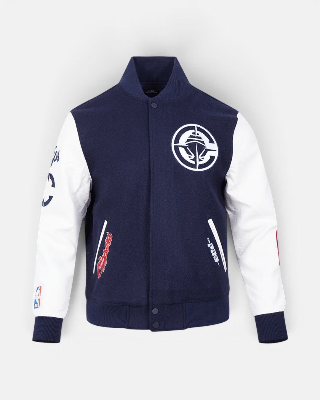 LA Clippers Varsity Jacket - Jackets - Navy/White - 20-000056-S