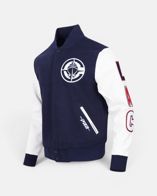 LA Clippers Varsity Jacket - Jackets - Navy/White - 20-000056-S