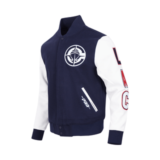 LA Clippers Varsity Jacket - Navy/White - 20 - 000056 - S