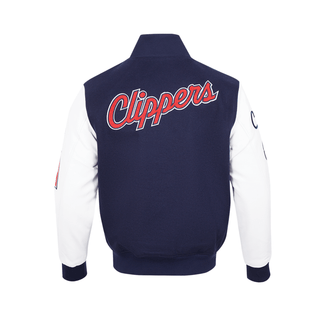 LA Clippers Varsity Jacket - Navy/White - 20 - 000056 - S