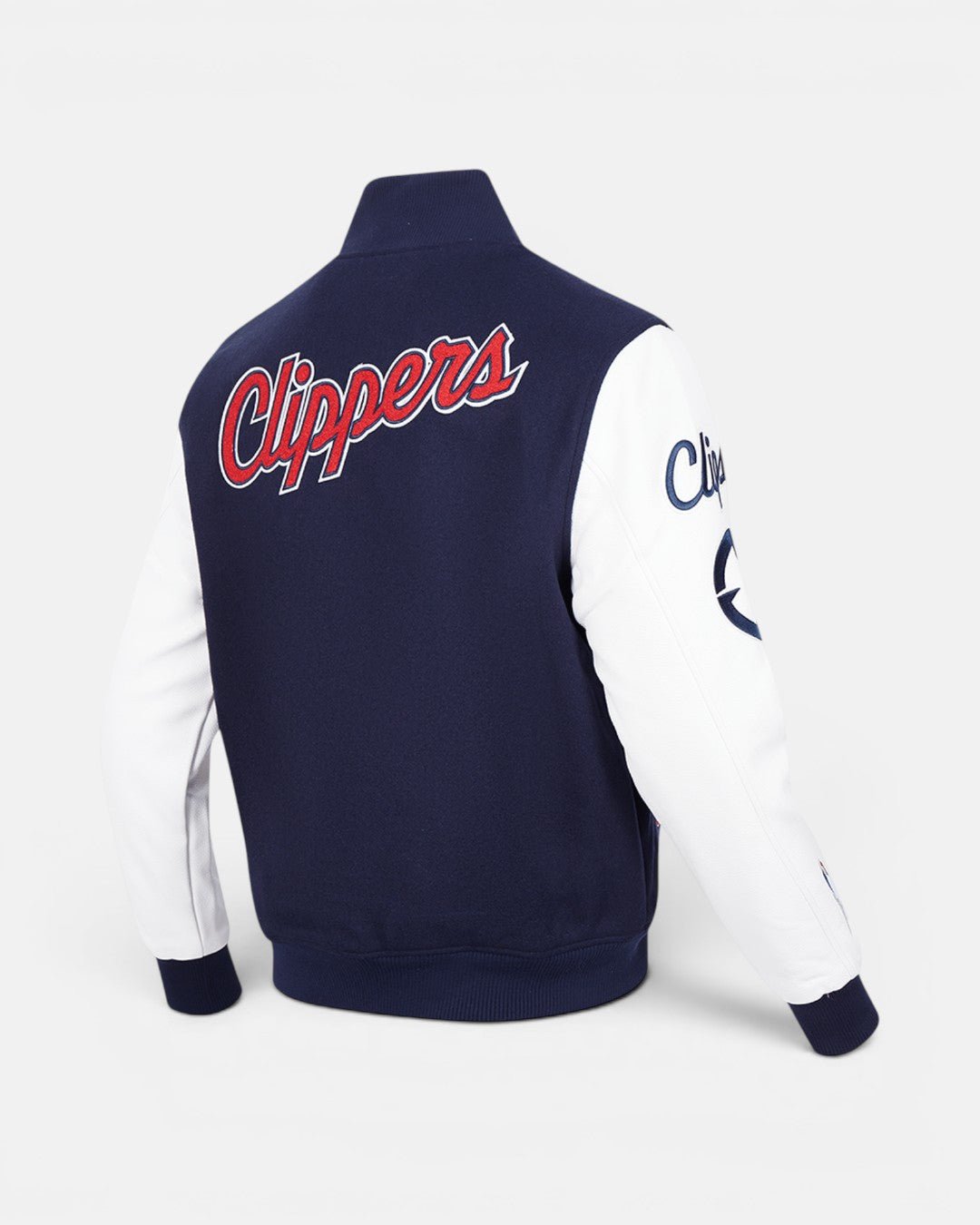 LA Clippers Varsity Jacket - Jackets - Navy/White - 20-000056-S