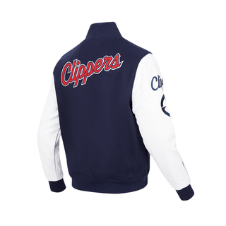 LA Clippers Varsity Jacket - Navy/White - 20 - 000056 - S