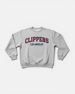 LA Clippers Women's Classic Arch Crewneck Sweatshirt - Sweatshirts - XS - 30-000128-XS