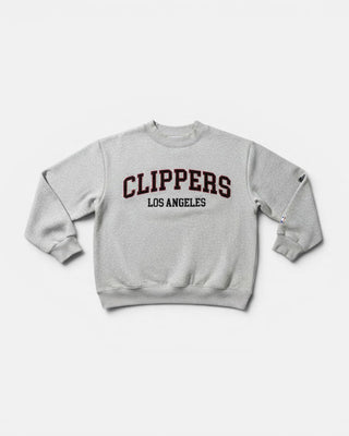 LA Clippers Women's Classic Arch Crewneck Sweatshirt - Sweatshirts - XS - 30-000128-XS