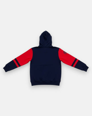 LA Clippers Youth Colorblock Logo Full - Zip Hoodie - Apparel - Navy - 40-000083-S
