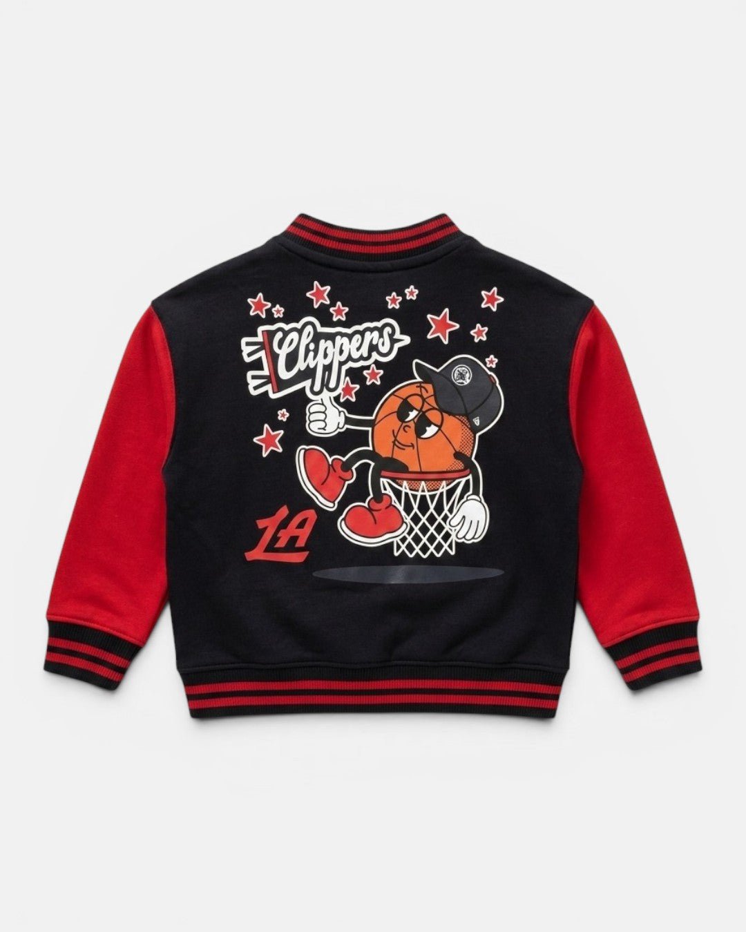 LA Clippers Youth Heritage Varsity Jacket - Jackets - XS(4/5) - 40-000105-XS(4/5)