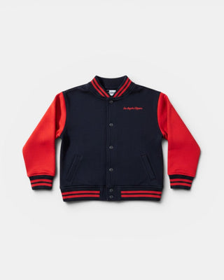 LA Clippers Youth Heritage Varsity Jacket - Jackets - XS(4/5) - 40-000105-XS(4/5)