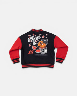 LA Clippers Youth Heritage Varsity Jacket - Jackets - XS(4/5) - 40-000105-XS(4/5)