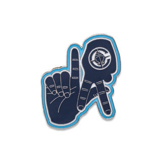 LA Emoji Hand Sign Pin - LA CLIPPERS TEAM STOREPSG72 - 000020