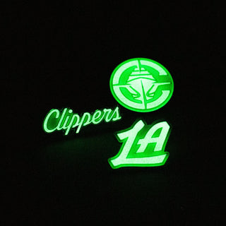 LA Glow in the Dark Pin - LA CLIPPERS TEAM STOREPSG72 - 000059