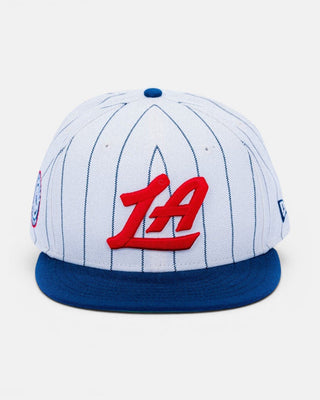 LA Pinstripe Two-Tone Snapback 950 Hat - Headwear - White - 60-000237
