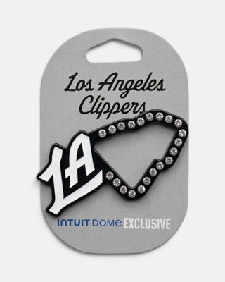 LA Rhinestone Pin - Accessories - Black - 72-000136