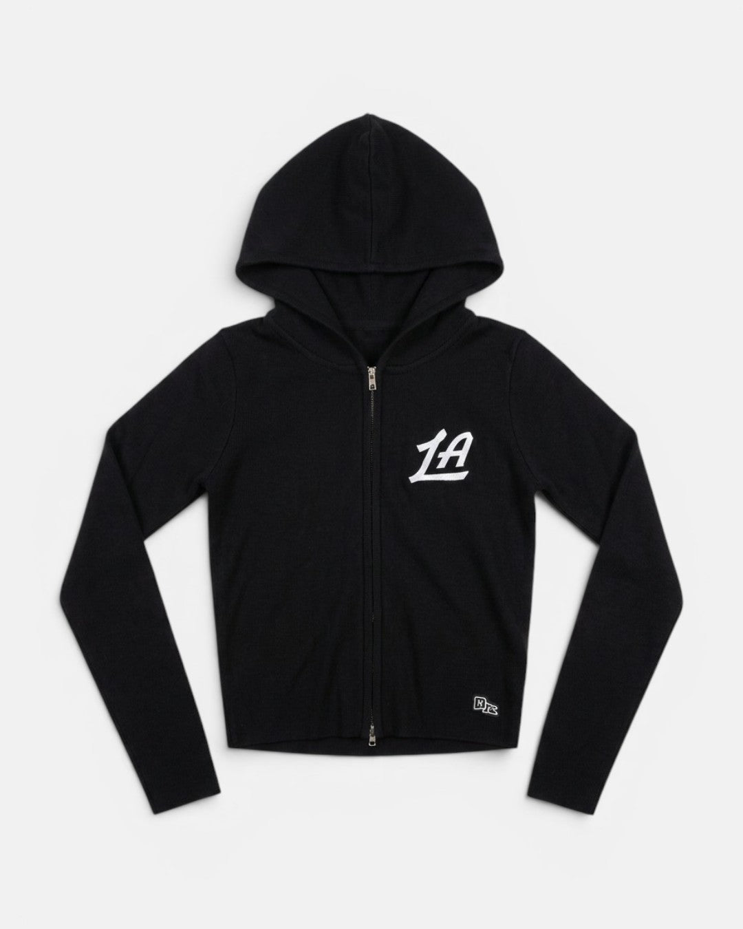 LA Script Fitted Zip-Up Hoodie - Jackets - XS - 30-000103-XS