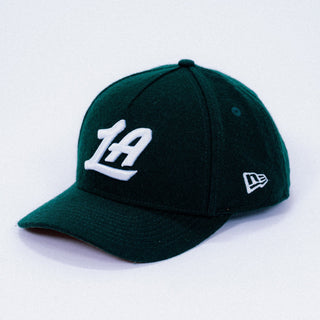 LA Script Forest Wool Cap - Headwear - Green - 