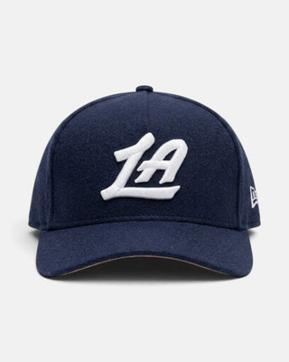 LA Wool 940 Snapback Hat - Headwear - Navy - 60-000231