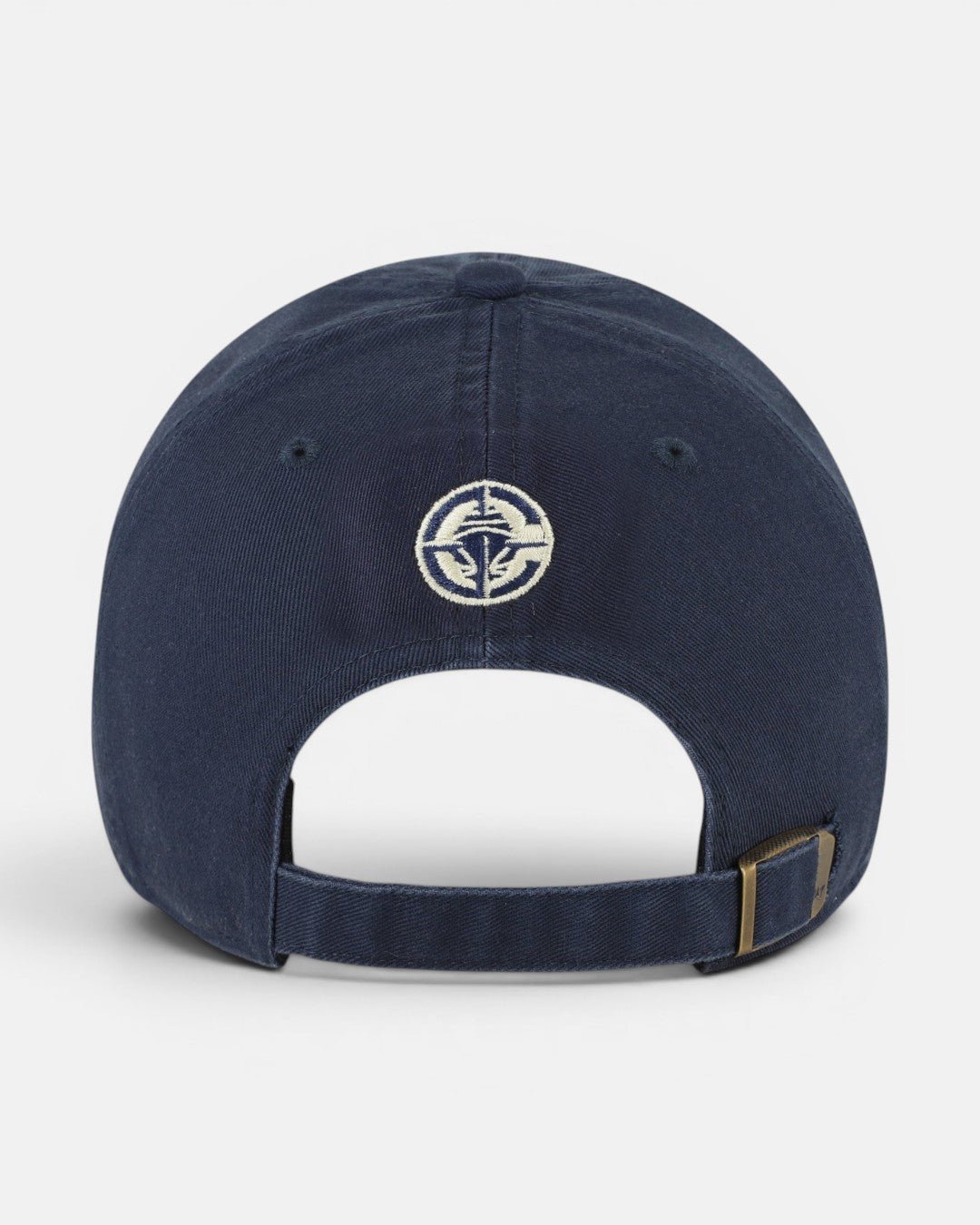 LAC Chenille Strapback Hat - Headwear - Navy - 61-000013