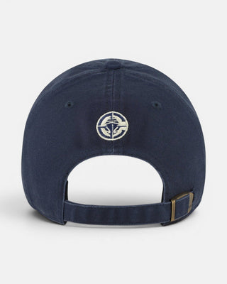 LAC Chenille Strapback Hat - Headwear - Navy - 61-000013