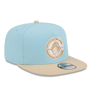 Light Blue Two - Tone 950 A - Frame Hat - Headwear - Light Blue/Beige - 60 - 000135
