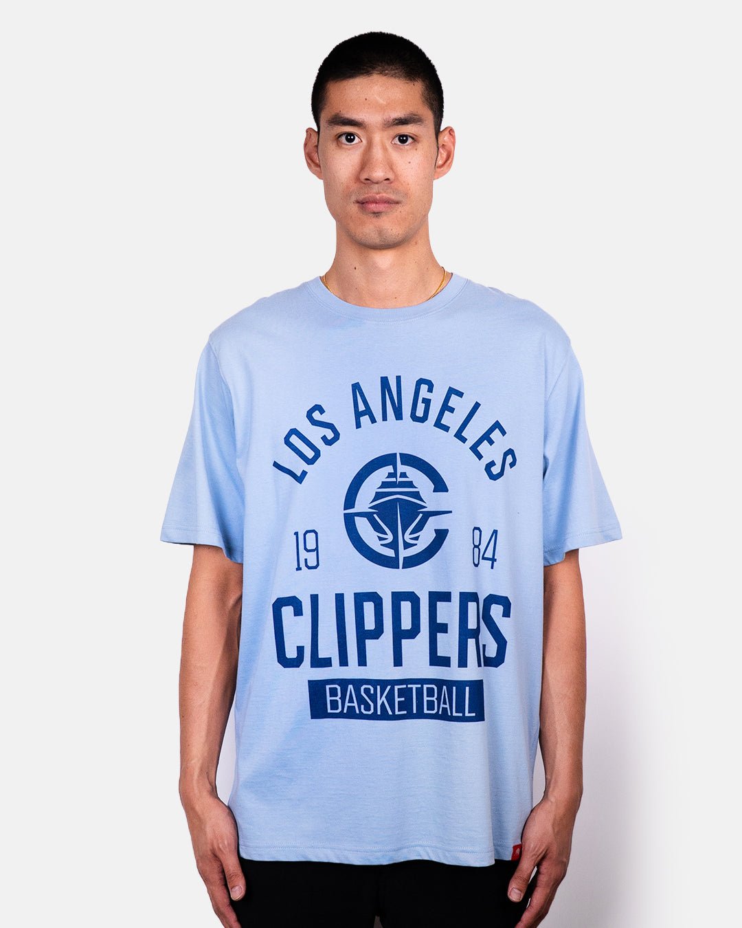 Los Angeles Clippers Duke Oversized Tee - Light Blue - Apparel - Light Blue - 20-000435-S