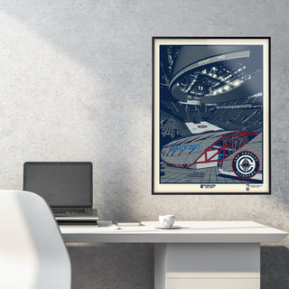 Los Angeles Clippers "Intuit Dome" Framed Serigraph Print - Accessories - 72-000139