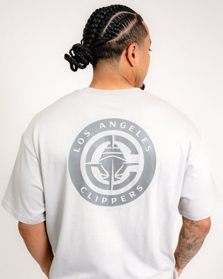 Los Angeles Clippers Jordan Short Sleeve T-Shirt - Gray - 20 - 000022 - XS