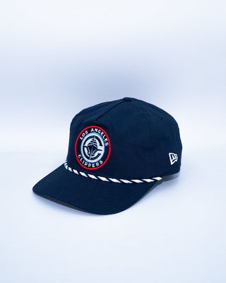 Los Angeles Clippers New Era Navy Rope Snapback - Headwear - Navy - 60-000212
