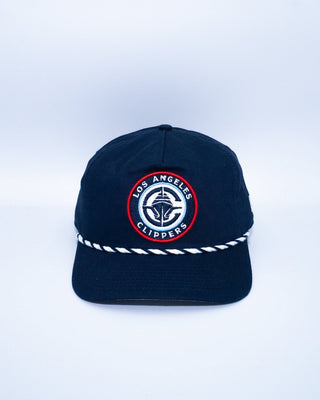 Los Angeles Clippers New Era Navy Rope Snapback - Headwear - Navy - 60-000212