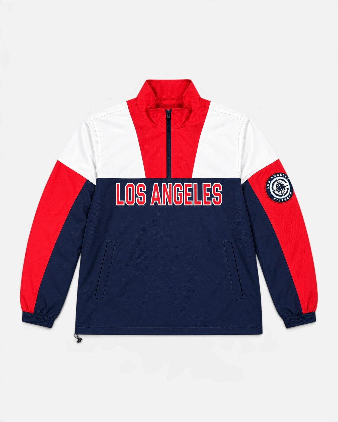 Los Angeles Clippers Post Up 1/2 Zip Pullover - Apparel - Navy - 20-000519-S