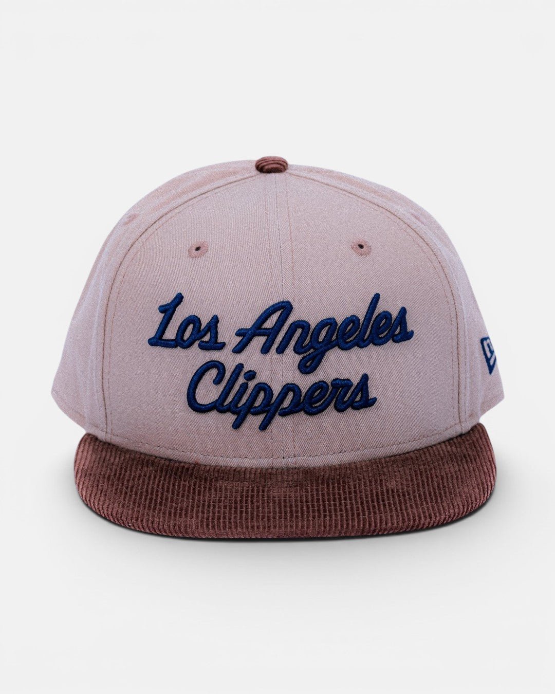 Los Angeles Clippers Script 950 Two-Tone Corduroy Brim Hat - Headwear - Brown - 60-000236